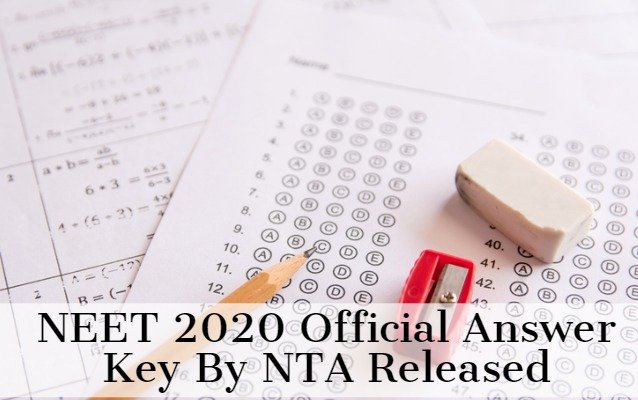 NEET Answer Key 2020