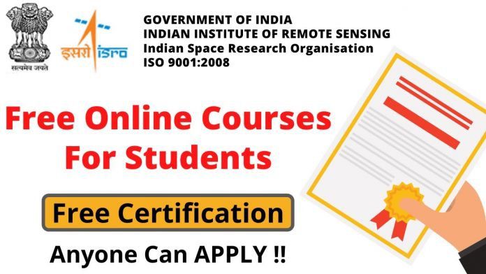 ISRO provide 3 New online courses