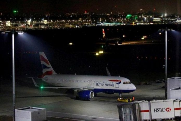 All flights from UK to India suspended